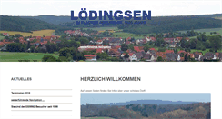 Desktop Screenshot of loedingsen.de
