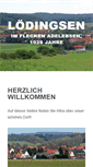 Mobile Screenshot of loedingsen.de
